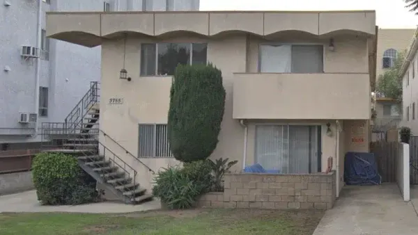 two-story six-unit apartment building was designed by engineer J. Doherty in the spring of 1962, and will be gone soon, which is a shame, as there aren’t a whole lot left in area that reek so of 1962.