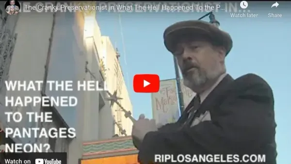 Episode 22 finds Nathan in front of the Pantages Theatre on Hollywood Boulevard, to confirm the terrible rumors that have been circulating on social media since Saturday, 2/29/2020.