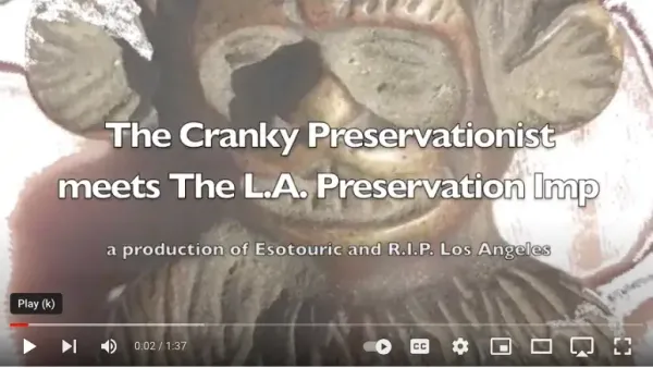 Episode 21 finds Nathan in an obscure corner of Ernest Batchelder’s 1914 Dutch Chocolate Shop in Downtown Los Angeles, researching the stylistic differences between the tile master’s catalog output,